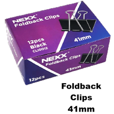  Nexx Fold back clips 41mm 12’s 